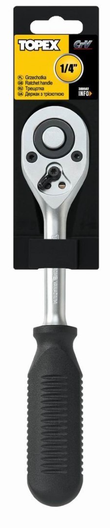 TOPEX GRZECHOTKA 3/8'' 200MM PREMIUM