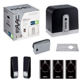 FAAC NAPĘD DO BRAM PRZESUWNYCH - ZESTAW STARTOWY CYCLO 24V- C721