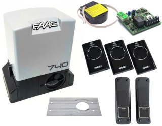 FAAC NAPĘD DO BRAM PRZESUWNYCH - ZESTAW STARTOWY DELTA 2 - 740