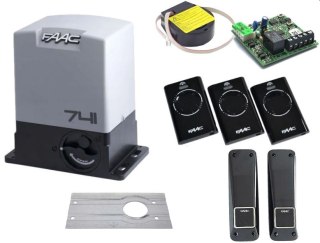 FAAC NAPĘD DO BRAM PRZESUWNYCH - ZESTAW STARTOWY DELTA 3 - 741