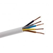 ELPAR PRZEWÓD WARSZTATOWY OWY H05VV-F 5X1,5 BIAŁY 300/500V