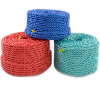 UN LINA POLIPROPYLENOWA KRĘCONA 6MM