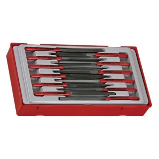 TENG TOOLS PILNIKI IGLAKI KOMPLET 12SZT. 163MM.