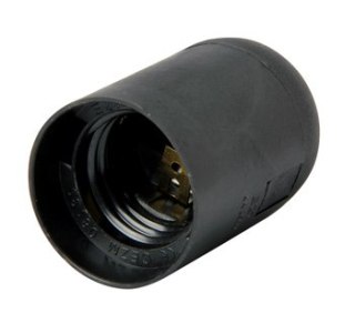 ENEXT OPRAWKA PLASTIKOWA E27 CZARNA