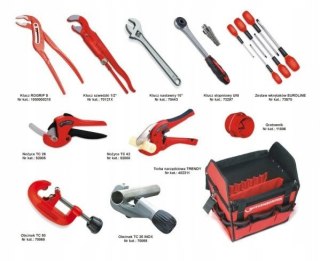 ROTHENBERGER ZESTAW NARZĘDZIOWY TRENDY W TORBIE