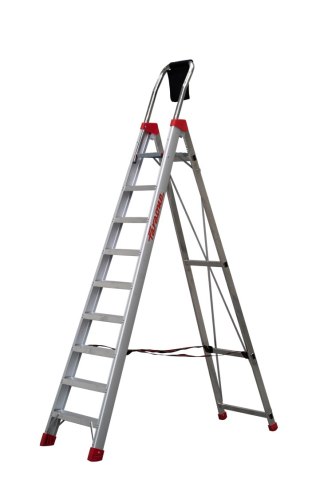 FARAONE DRABINA LADY9, ALUMINIOWA PROFESJONALNA 9 STOPNI