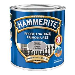 HAMMERITE EMALIA HAMMERITE POŁYSK SREBRNY 0,7L