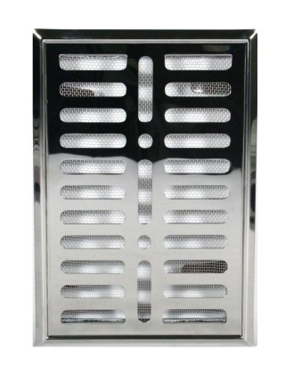 UN KRATKA METALOWA Z SZYLDEM NIERDZEWNYM 14*21CM I SIATKĄ