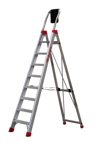 FARAONE DRABINA LADY8, ALUMINIOWA PROFESJONALNA 8 STOPNI