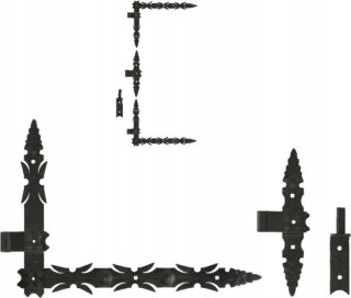 UN ZAWIAS KUTY RETRO 400X300 KPL - 2SZT.