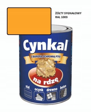 MALEXIM GRUNTOEMALIA AKRYLOWA CYNKAL 0,7L ZÓŁTY SYGNAŁOWY 1003