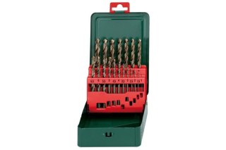 METABO WIERTŁA DO METALU HSS-CO 1-10MM 19 SZTUK