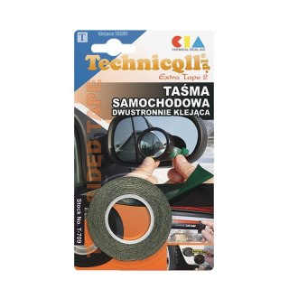 TECHNICQLL TAŚMA SAMOCHODOWA DWUSTRONNA 1.5M/19MM