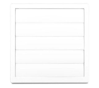 AIR ROXY KRATKA WENTYLACYJNA Z ŻALUZJĄ GRAWITAC. 170*170,FI 150 BIAŁY