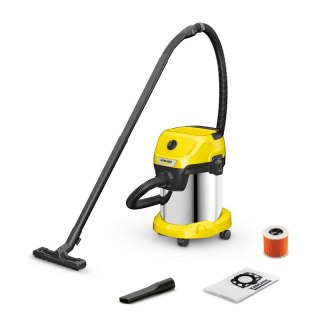 KARCHER ODKURZACZ WD 3 S V-17/4/20 ZBIORNIK ZE STALI NIERDZEWNEJ