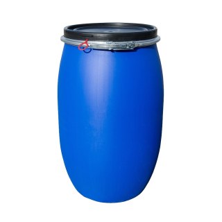 UN BECZKA PLASTIKOWA 120L Z OBRĘCZĄ