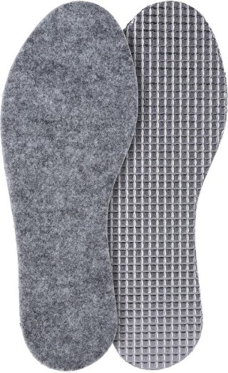 UN WKŁADKA FILCOWA - TERMO, DO BUTÓW ROZMIAR 37