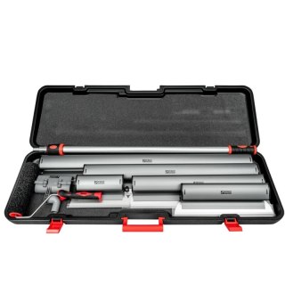 PRO ZESTAW ALUM. SZPACHLI Z WYMIENNYM OSTRZEM 25,40,60,80.100 CM