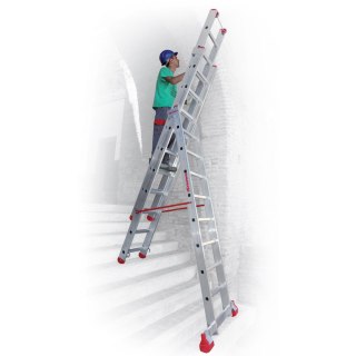 FARAONE DRABINA TRZYELEMENTOWA 3X10 SZCZEBLI ST300/3N