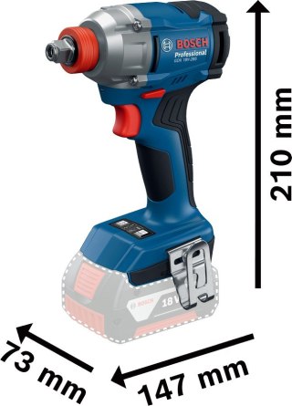 BOSCH ZESTAW COMBO 18V GDX 18V-285 + GSB 185-LI 2*2.0AH