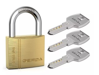 GERDA KŁÓDKA PAŁĄKOWA MOSIĘŻNA KMKN S40 KLUCZ SYMETRYCZ. NAWIRCANY