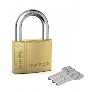 GERDA KŁÓDKA PAŁĄKOWA MOSIĘŻNA KMKN S50 KLUCZ SYMETRYCZ. NAWIRCANY