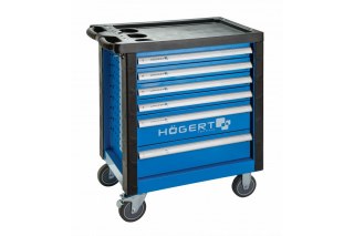 HOGERT SZAFKA WARSZTATOWA 6 SZUFLAD Z WYPOSAŻENIEM 214EL.