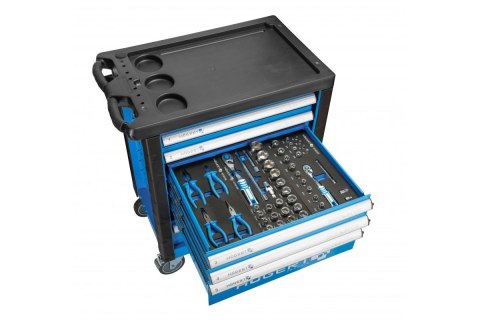 HOGERT SZAFKA WARSZTATOWA 6 SZUFLAD Z WYPOSAŻENIEM 214EL.