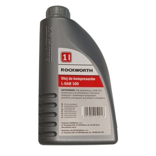 NUAIR OLEJ DO SPRĘŻAREK TŁOKOWYCH I NARZĘDZI PNEUMATYCZNYCH 1.0L