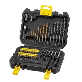 STANLEY ZESTAW WIERTEŁ I BITÓW 50 SZT.
