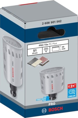 BOSCH PIŁA OTWORNICA PRO PRO TILE PC PLUS 51 MM