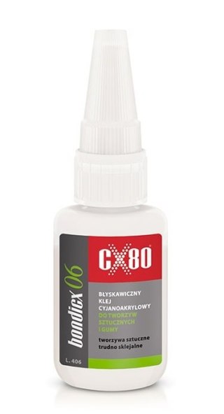 CX-80 BONDICX 06 50G KLEJ CYJANOAKRYLOWY