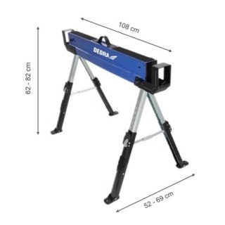 DEDRA KOBYŁKI METALOWE 2SZT UDŹWIG MAX 1180KG/PARA