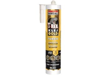 SOUDAL KLEJ MONTAŻOWY HYBRYDOWY 290ML T-REX GOLD TURBO