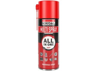 SOUDAL PREPARAT SMARUJĄCO-ZABEZP. MULTI SPRAY 400ML AEROZOL