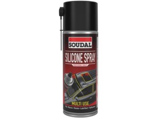 SOUDAL PREPARAT SMARUJĄCO-ZABEZP. SILICONE SPRAY 400ML AEROZOL