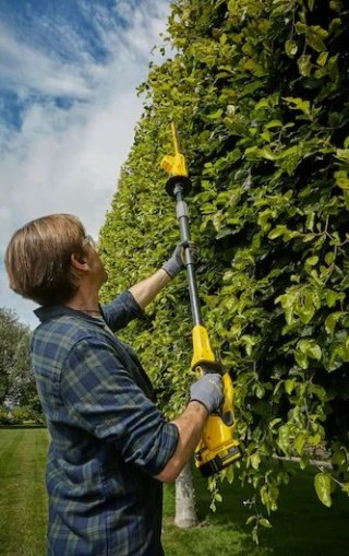 STANLEY AKUM. NOŻYCE DO ŻYWOPŁOTU NA WYSIĘGNIKU 45CM V20 18V 0*AH