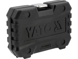 YATO ZESTAW NASADEK UDAROWYCH KRÓTKICH 1/2'' 10 SZT. 10-27 MM